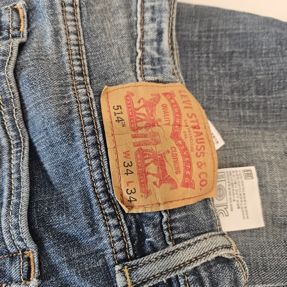 Vintage Levi's 514 Straight Fit Jeans,EUC, 34×34